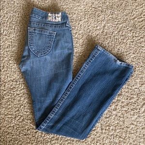 True Religion Bootcut Jeans Size 28